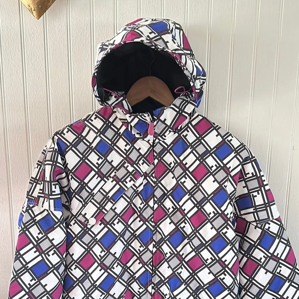 Core Powder Room Lil Chicks Ski/Snowboard/Winter Jacket Like New sz Large